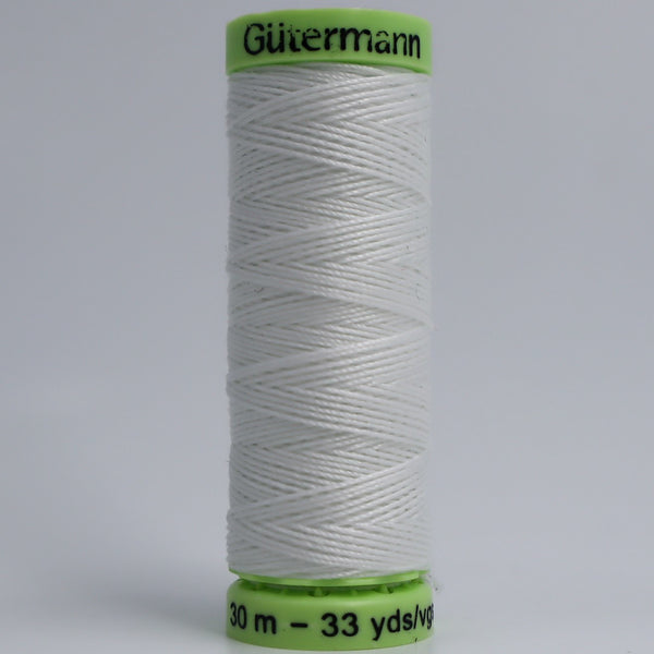 Gütermann Top Stitching Thread - White #111
